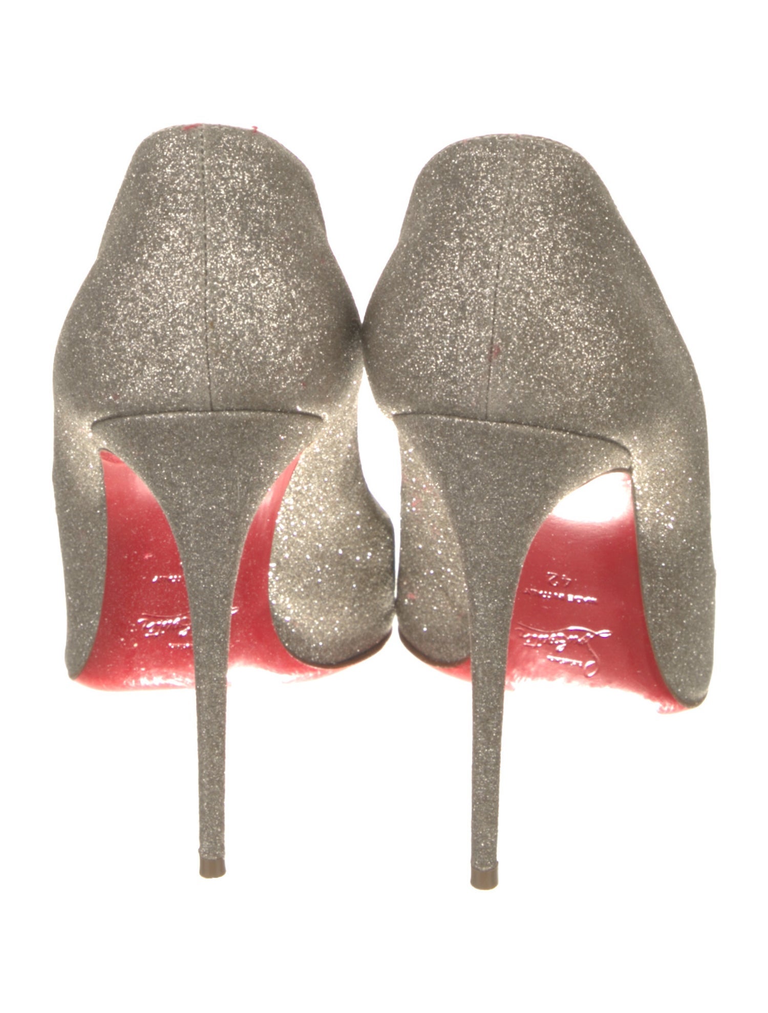 Christian Louboutin Glitter Glitter Accents Pumps